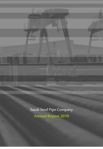 Thumbnail Saudi Steel Pipes Annual Report 2019