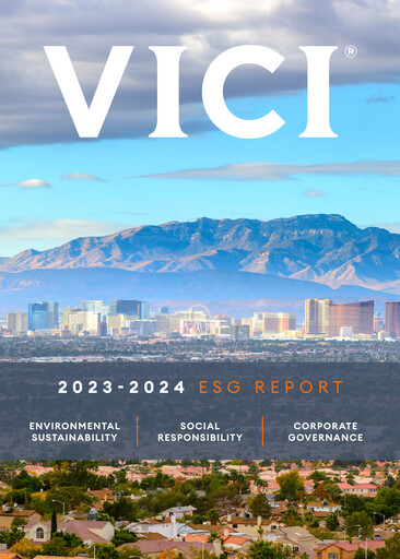 Thumbnail VICI Properties
 ESG Report 2023-2024