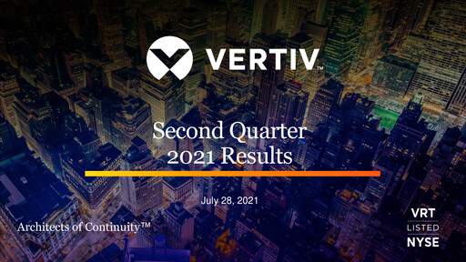 Thumbnail Vertiv Holdings
 Quarterly Report 2021-q2
