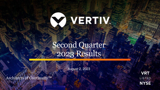 Thumbnail Vertiv Holdings
 Quarterly Report 2023-q2