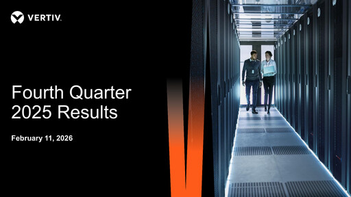Thumbnail Vertiv Holdings
 Quarterly Report 2025-q4