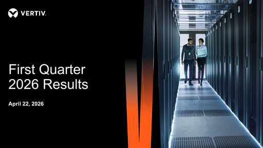 Thumbnail Vertiv Holdings
 Quarterly Report 2026-q1