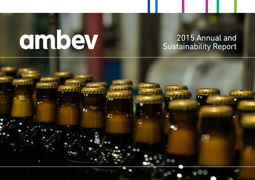 Miniature Ambev Rapport de durabilité 2015