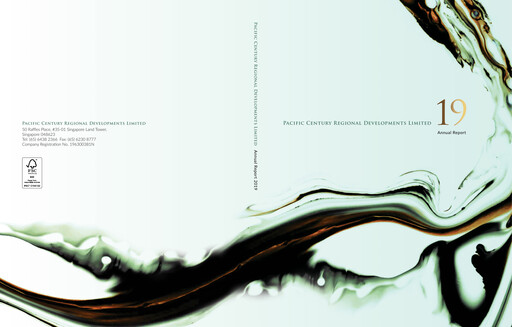 Thumbnail Pacific Century Regional Developments
 Annual Report 2019
