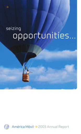 Thumbnail America Movil Annual Report 2003