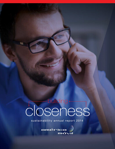 Thumbnail America Movil Sustainability Report 2014