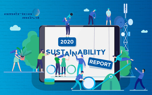 Thumbnail America Movil Sustainability Report 2020