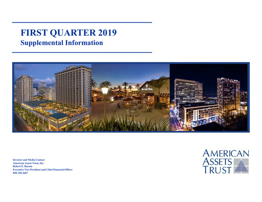 Thumbnail American Assets Trust
 Quarterly Report 2019-q1