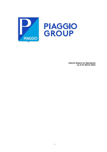 Thumbnail Piaggio Quarterly Report 2022-q1