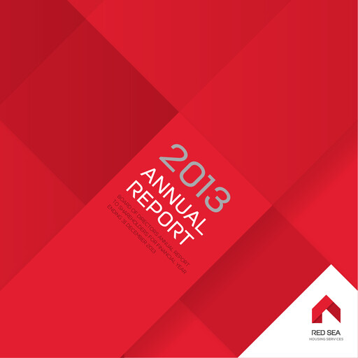 Thumbnail Red Sea International Company Annual Report 2013