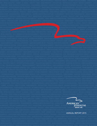Thumbnail American Financial Group
 Annual Report 2015