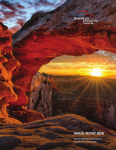 Thumbnail American Financial Group
 Annual Report 2016