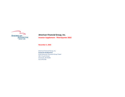Thumbnail American Financial Group
 Quarterly Report 2022-q3