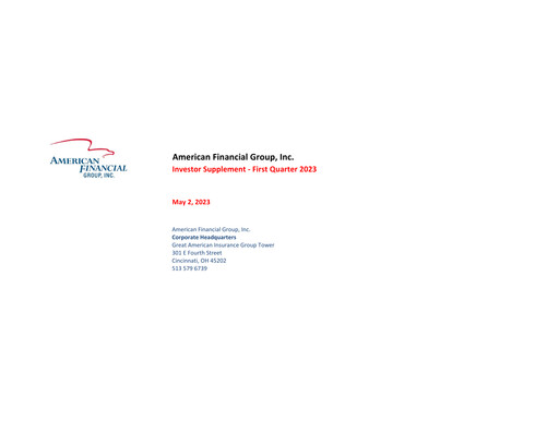 Thumbnail American Financial Group
 Quarterly Report 2023-q1