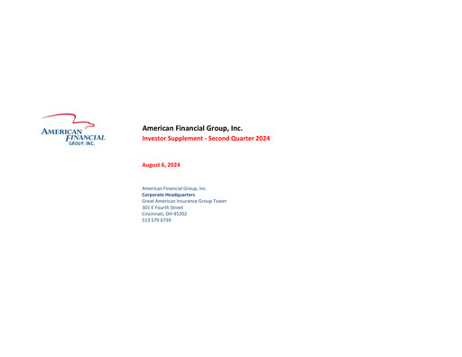 Thumbnail American Financial Group
 Quarterly Report 2024-q2