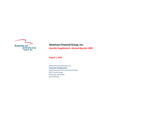 Thumbnail American Financial Group
 Quarterly Report 2025-q2