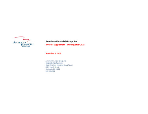 Thumbnail American Financial Group
 Quarterly Report 2025-q3