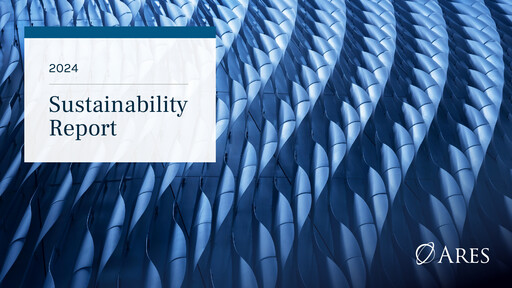 Thumbnail Ares Management
 Sustainability Report 2024