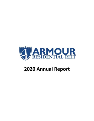 Miniature ARMOUR Residential REIT Rapport annuel 2020