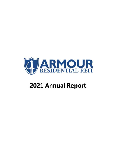 Miniature ARMOUR Residential REIT Rapport annuel 2021