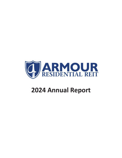Miniature ARMOUR Residential REIT Rapport annuel 2024