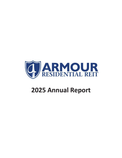 Miniature ARMOUR Residential REIT Rapport annuel 2025