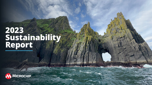Thumbnail Microchip Technology Sustainability Report 2023