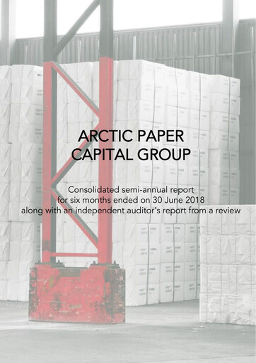 Thumbnail Arctic Paper Half-year Report 2018-h1
