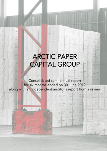 Thumbnail Arctic Paper Half-year Report 2019-h1