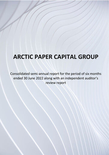 Thumbnail Arctic Paper Half-year Report 2022-h1