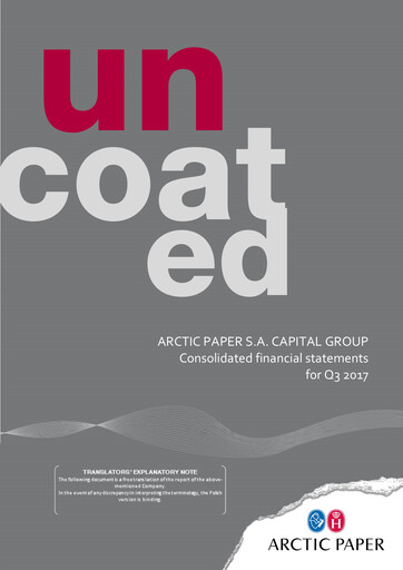 Thumbnail Arctic Paper Quarterly Report 2017-q3