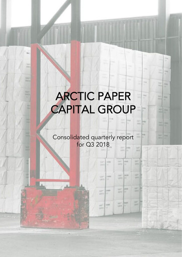 Thumbnail Arctic Paper Quarterly Report 2018-q3