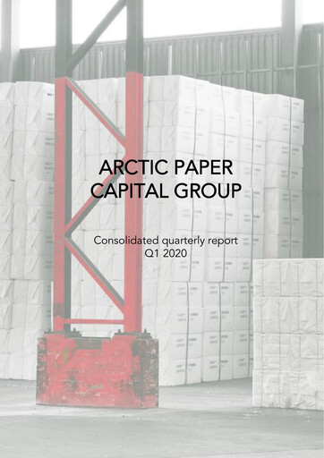Thumbnail Arctic Paper Quarterly Report 2020-q1
