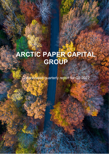 Thumbnail Arctic Paper Quarterly Report 2022-q3