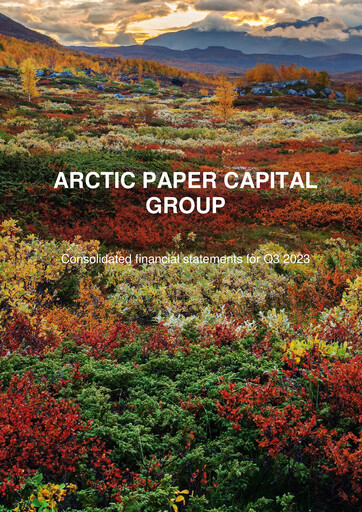 Thumbnail Arctic Paper Quarterly Report 2023-q3