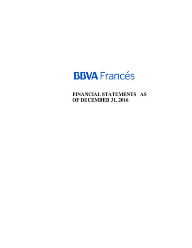 Thumbnail BBVA Argentina Financial Statement 2016