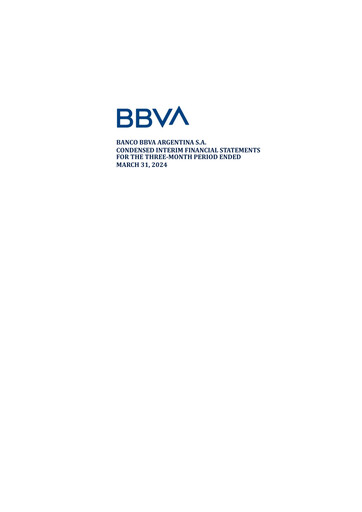 Thumbnail BBVA Argentina Financial Statement 2024-q1