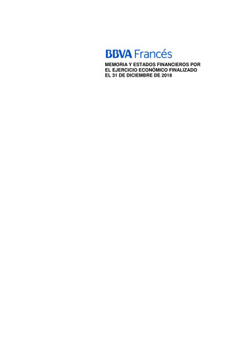 Thumbnail BBVA Argentina Financial Statement 2018