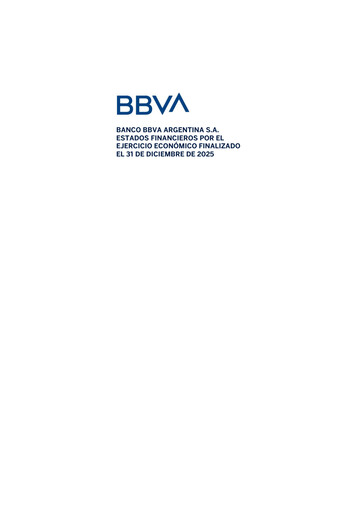 Thumbnail BBVA Argentina Financial Statement 2025