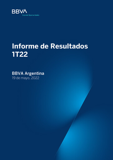 Thumbnail BBVA Argentina Quarterly Report 2022-q1