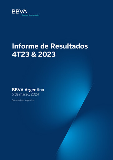 Thumbnail BBVA Argentina Quarterly Report 2023-q4