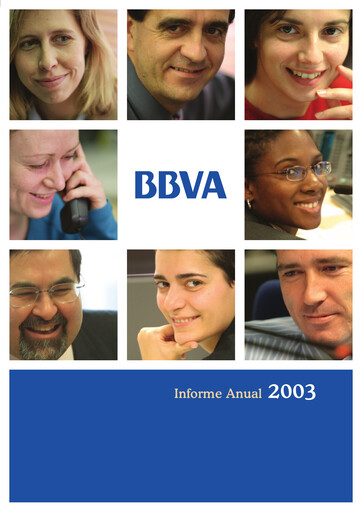 Vorschaubild Banco Bilbao Vizcaya Argentaria Jahresbericht 2003