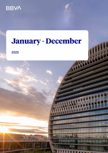 Miniature Banco Bilbao Vizcaya Argentaria Rapport financier 2025