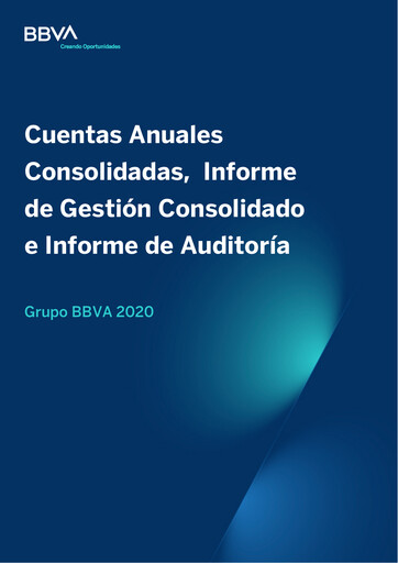 Miniature Banco Bilbao Vizcaya Argentaria Bilan financier 2020