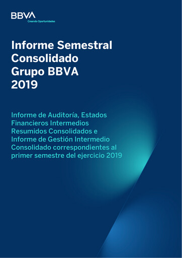 Miniature Banco Bilbao Vizcaya Argentaria Rapport semestriel 2019-h1