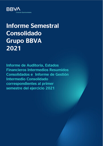 Miniature Banco Bilbao Vizcaya Argentaria Rapport semestriel 2021-h1