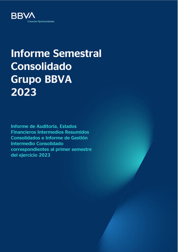 Miniature Banco Bilbao Vizcaya Argentaria Rapport semestriel 2023-h1