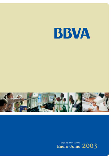 Thumbnail Banco Bilbao Vizcaya Argentaria Quarterly Report 2003-q2