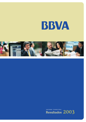 Thumbnail Banco Bilbao Vizcaya Argentaria Quarterly Report 2003-q4