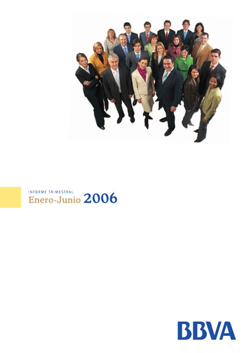 Thumbnail Banco Bilbao Vizcaya Argentaria Quarterly Report 2006-q2